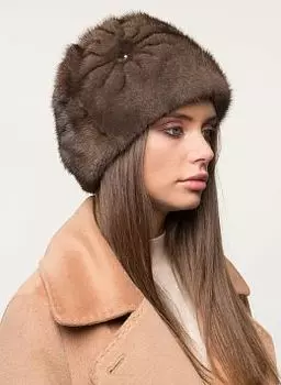 Шарик из норки 11 с утеплителем, КАЛЯЕВ