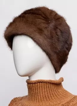 Шарик из норки 11 с утеплителем, КАЛЯЕВ