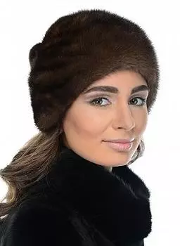 Шарик из норки 84 с утеплителем, КАЛЯЕВ