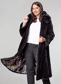 Шуба из норки 03, КАЛЯЕВ