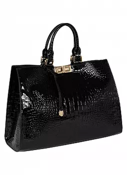 Сумка каркасная из искусственной кожи 01, КАЛЯЕВ