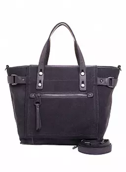 Сумка-Тоут из искусственной замши 02, КАЛЯЕВ