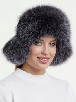Ушанка из замши 01, КАЛЯЕВ