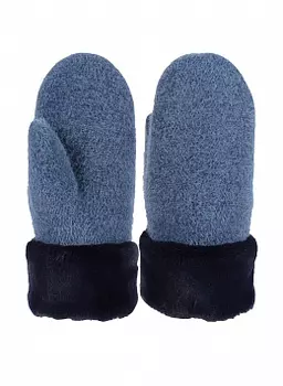 Варежки женские из текстиля 02, КАЛЯЕВ