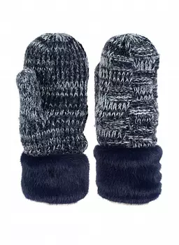 Варежки женские из текстиля 03, КАЛЯЕВ