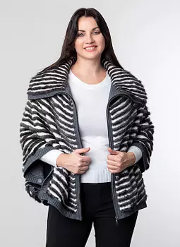 Жилет из меха норки 01, КАЛЯЕВ