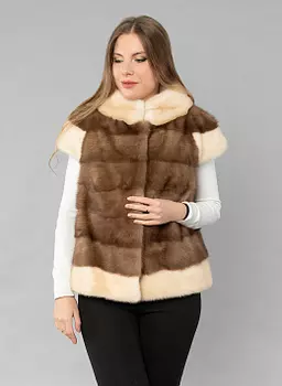 Жилет из норки 01, КАЛЯЕВ