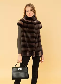 Жилет из норки 07, КАЛЯЕВ