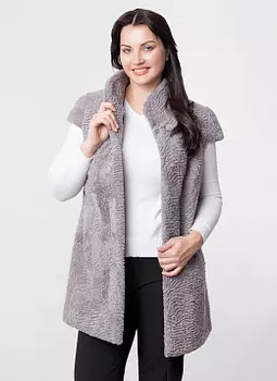 Жилет из овчины 02, КАЛЯЕВ