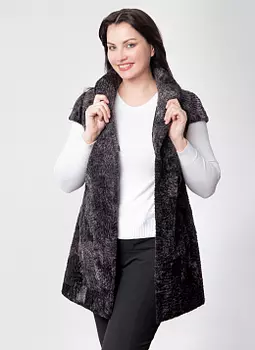 Жилет из овчины 02, КАЛЯЕВ