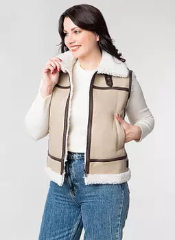 Жилет из овчины 02, КАЛЯЕВ