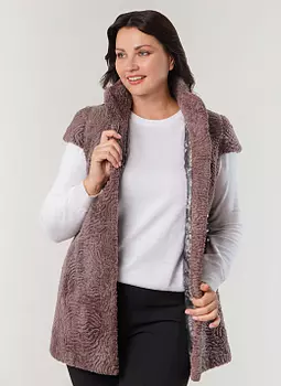 Жилет из овчины 02, КАЛЯЕВ