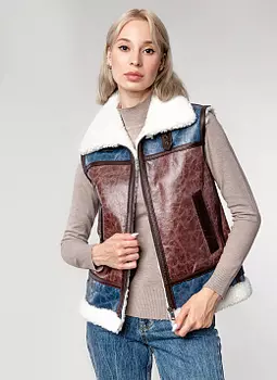 Жилет из овчины 02, КАЛЯЕВ