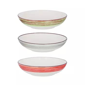 Африка Салатник 870мл, 20,3х5см, керамика, 3 цвета