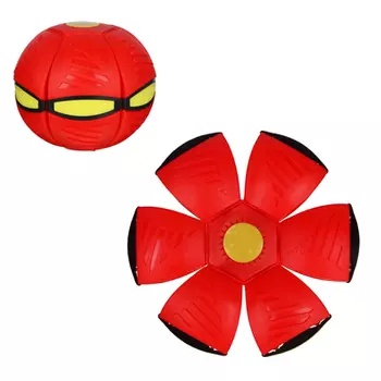 АЛИСА Мяч трансформер с подсветкой (мяч/фрисби), d14/21см, пластик, 3xL1154