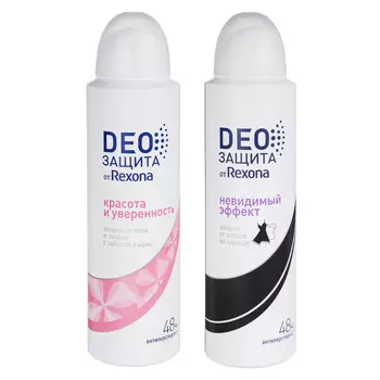 Антиперспирант женский Rexona Невидимый эффект/Красота и уверенность,150мл,арт:67922483/67922462