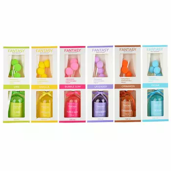 Ароматизатор диффузор"Фэнтази",100 мл (бабл гам, лаванда,океан,ваниль,корица,лайм), NEW GALAXY