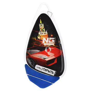 Ароматизатор для автомобиля, аромат новая машина, подвесной гелевый, "Racer" NEW GALAXY,