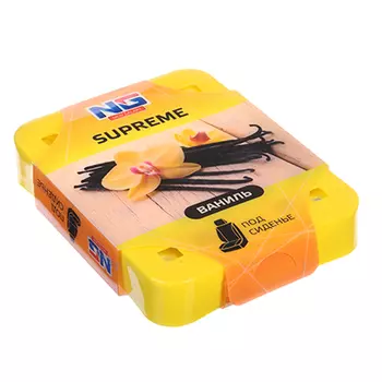 Ароматизатор в автомобиль гелевый, аромат ваниль, "Supreme" NEW GALAXY