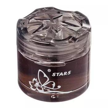 Ароматизатор в машину гелевый, аромат черный лед, "Star" NEW GALAXY