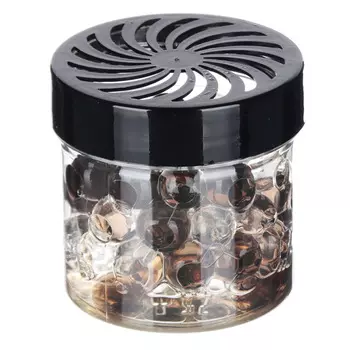 Ароматизатор в машину гелевый в банке, аромат черный лед, "Жемчужины" NEW GALAXY