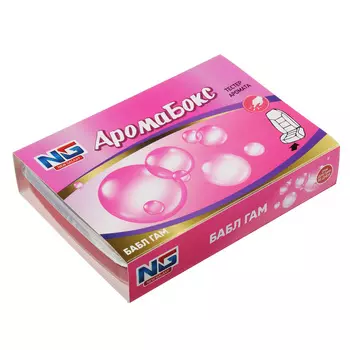 Ароматизатор в машину под сиденье, аромат бабл гам, "Аромабокс" NEW GALAXY