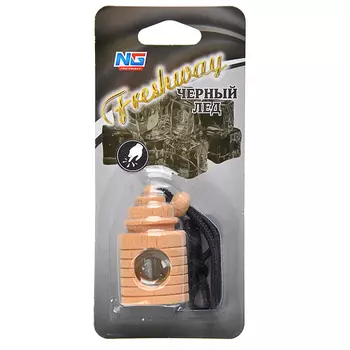 Ароматизатор в машину подвесной, аромат черный лед, "Freshway" NEW GALAXY