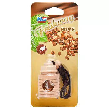 Ароматизатор в машину подвесной, аромат кофе, "Freshway" NEW GALAXY