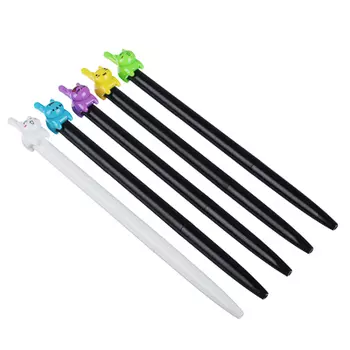 Авторучка Котик с чернилами на масляной основе, синяя, 6 цветов