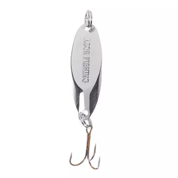 AZOR Блесна, колеблющаяся, тип Кастмастер, цвет серебро, 18 гр.