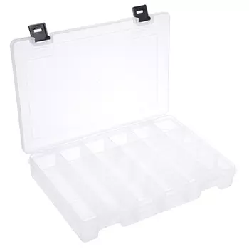 AZOR FISHING Коробка рыбацкая 24 ячейки, пластик, 27х18х4,5 см