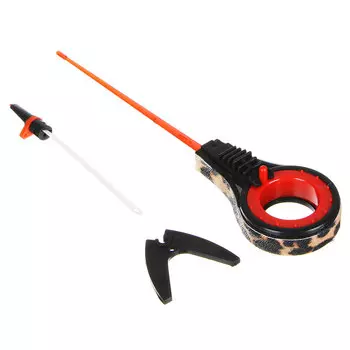 AZOR FISHING Удочка для зимней рыбалки 25cм, безосевая, файберглас