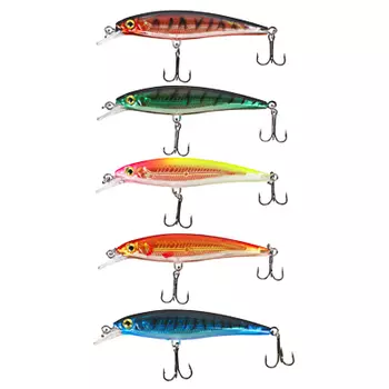AZOR FISHING Воблер "Икс Минноу", SS, 7,5гр, 85мм, 0,0-1,0м, 5 цветов