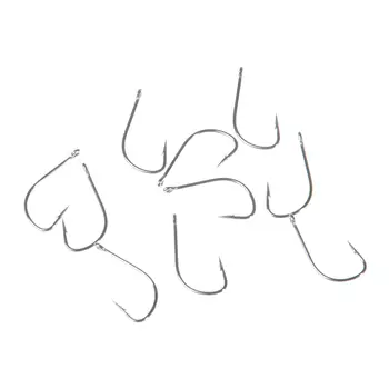 AZOR Набор крючков 10шт, Абердин №8, высокоуглеродистая сталь, черный никель