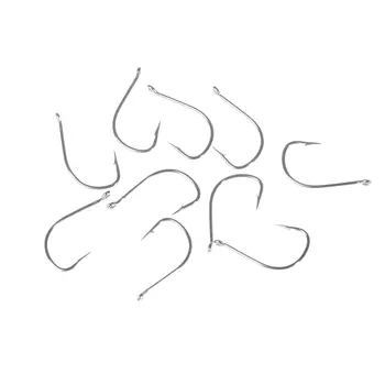 AZOR Набор крючков 10шт, Карась, Карп №8, высокоуглеродистая сталь, черный никель