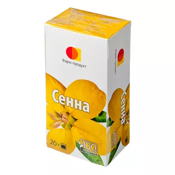 БАД Сенна 1,5г №20 фильтр-пакет