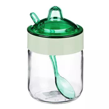 Банка для специй HEREVIN, стекло, 200мл, с ложкой