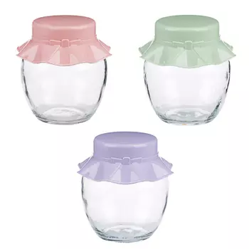 Банка для сыпучих продуктов HEREVIN, стекло, 370мл