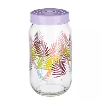 Банка для сыпучих продуктов HEREVIN Тропики, стекло, 1000мл