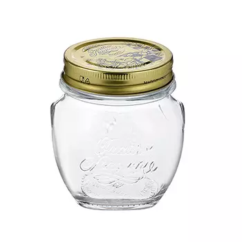 Банка стеклянная 300 мл Bormioli Quattro Stag, с завинчивающейся крышкой