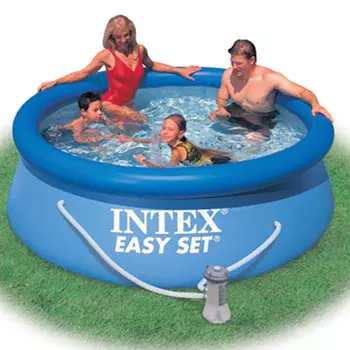 Бассейн надувной INTEX 28112 EASY SET 457х122 см с насосом и фильтром