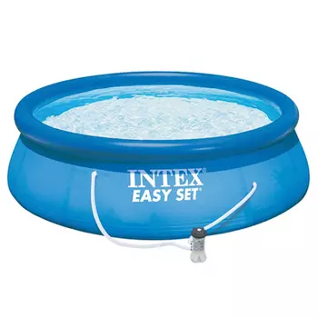 Бассейн надувной INTEX 28122 Easy Set 305x76 см + насос с фильтром