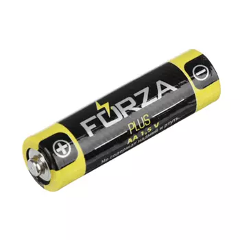 Батарейки солевые, 4 шт, тип AA (R6), плёнка, FORZA "Super heavy duty"