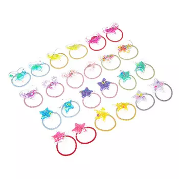 BERIOTTI Набор детских резинок для волос 2шт, ПУ, ПВХ, полиэстер, 3-3.5см, 2 дизайна