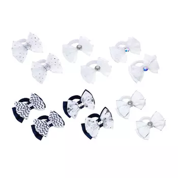 BERIOTTI Набор резинок для волос 2шт, полиэстер, пластик, 6см, 3-6 дизайнов