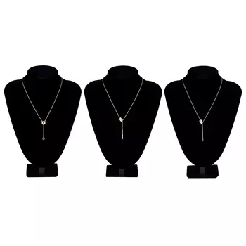 BERIOTTI Подвеска на цепочке, биж.сплав, 40см+5см, 3 дизайна, БЖ18-27