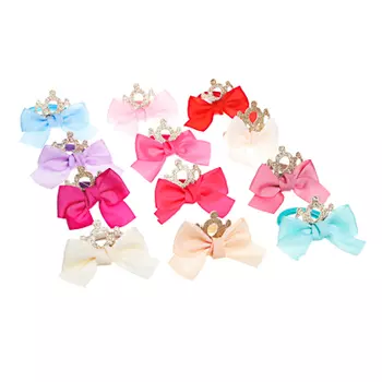 BERIOTTI Резинка для волос детская, полиэстер, ПУ, d4см, 12 цветов