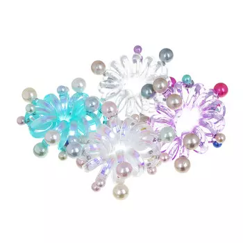 BERIOTTI Резинка-спиралька, ТПУ, d5см, 4 цвета