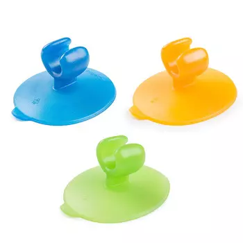 BEROSSI Держатель для бритвы Touch на присоске, ПВХ, 8,6х6,8х4,6см, 3 цвета