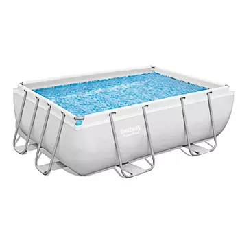 BESTWAY Бассейн каркасный, фильтр-насос, диспенсер, 282x196x84см, 56629